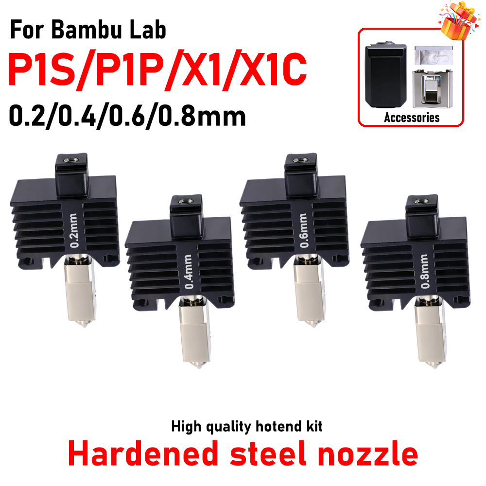 3D Printing Bambu Lab - Hotend do Bambu Lab P1P X1C
