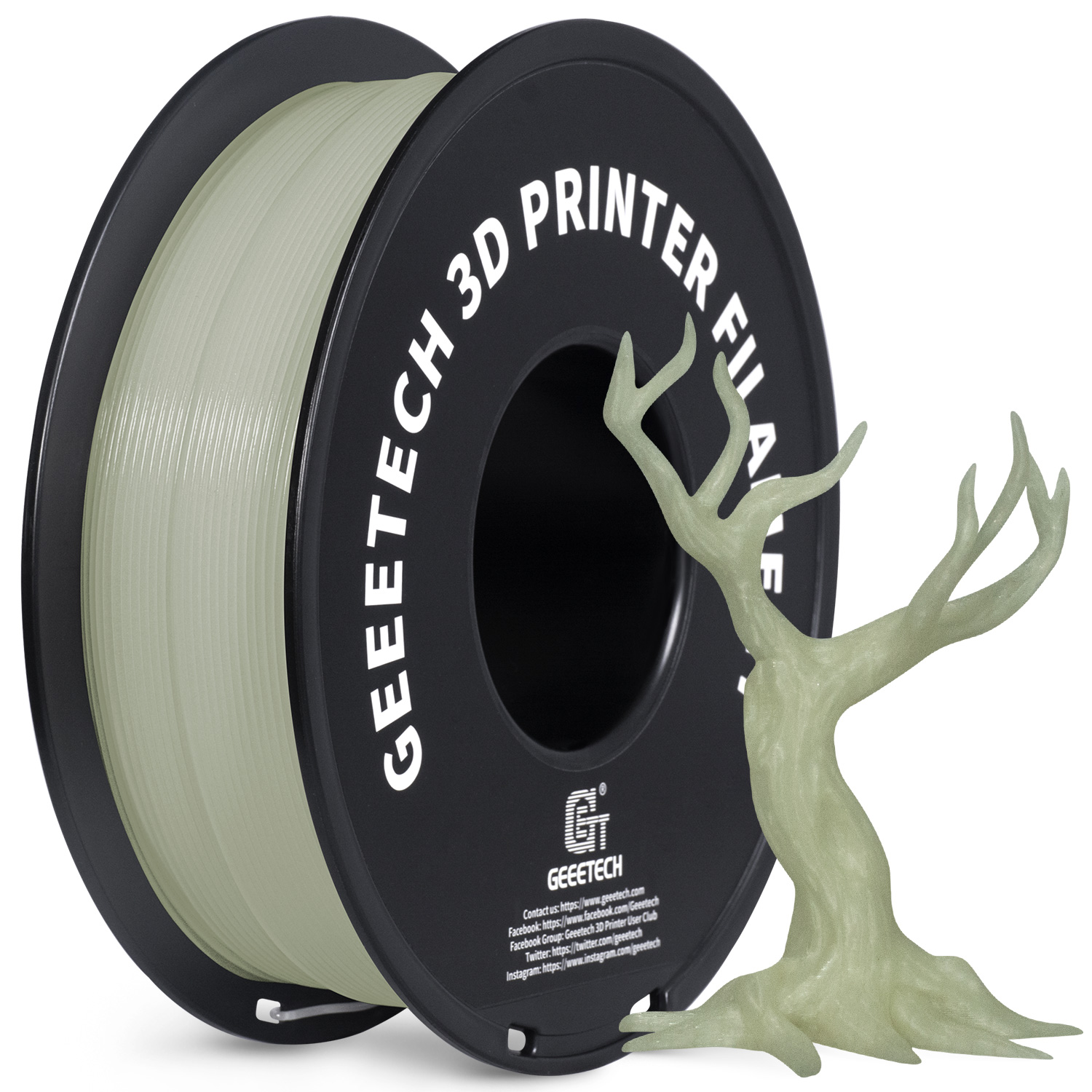 GEEETECH Luminous PLA Filament – 3D Printing Nylon recenzja i cena
