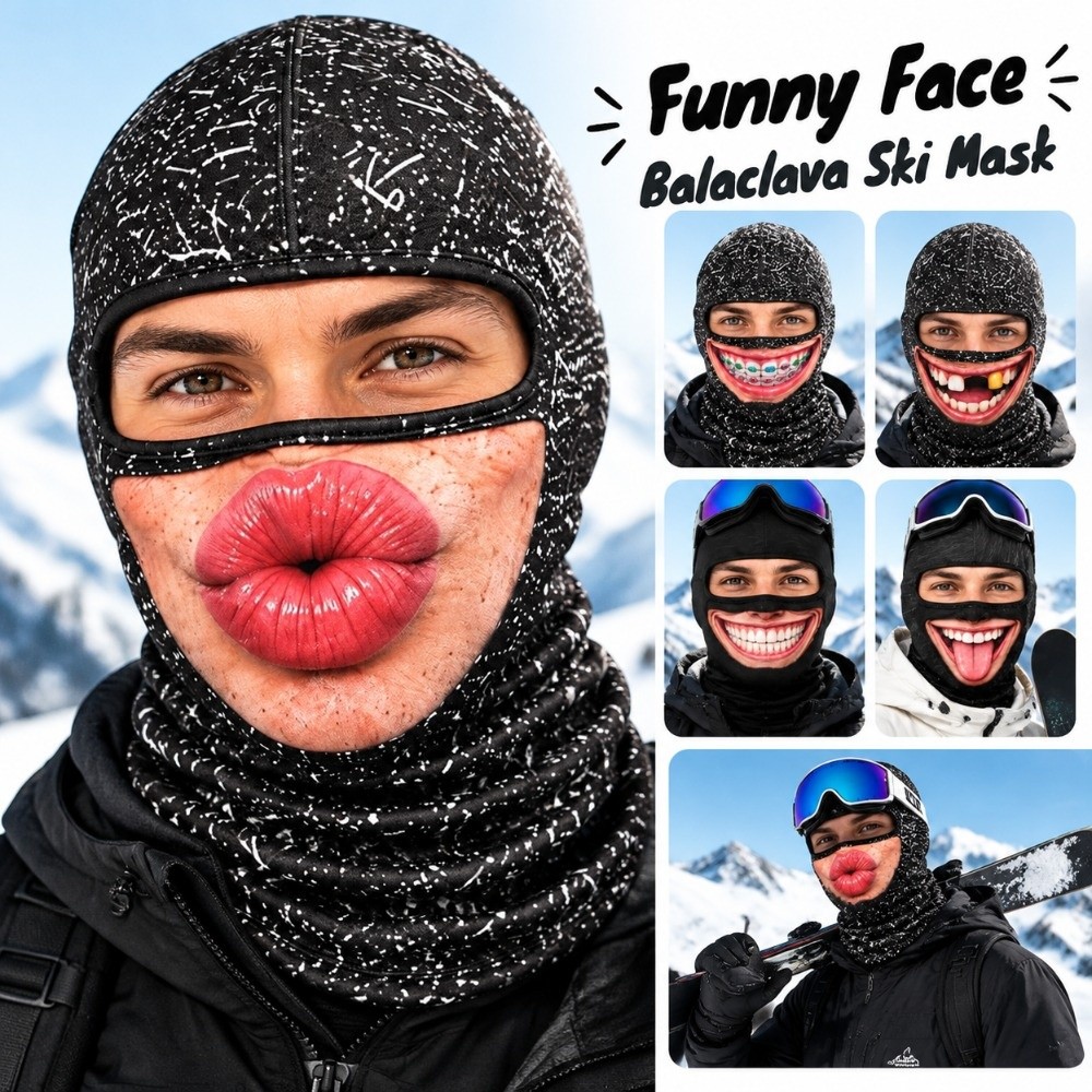 Maska na twarz w formie komini – 3D Printing Mask recenzja i cena