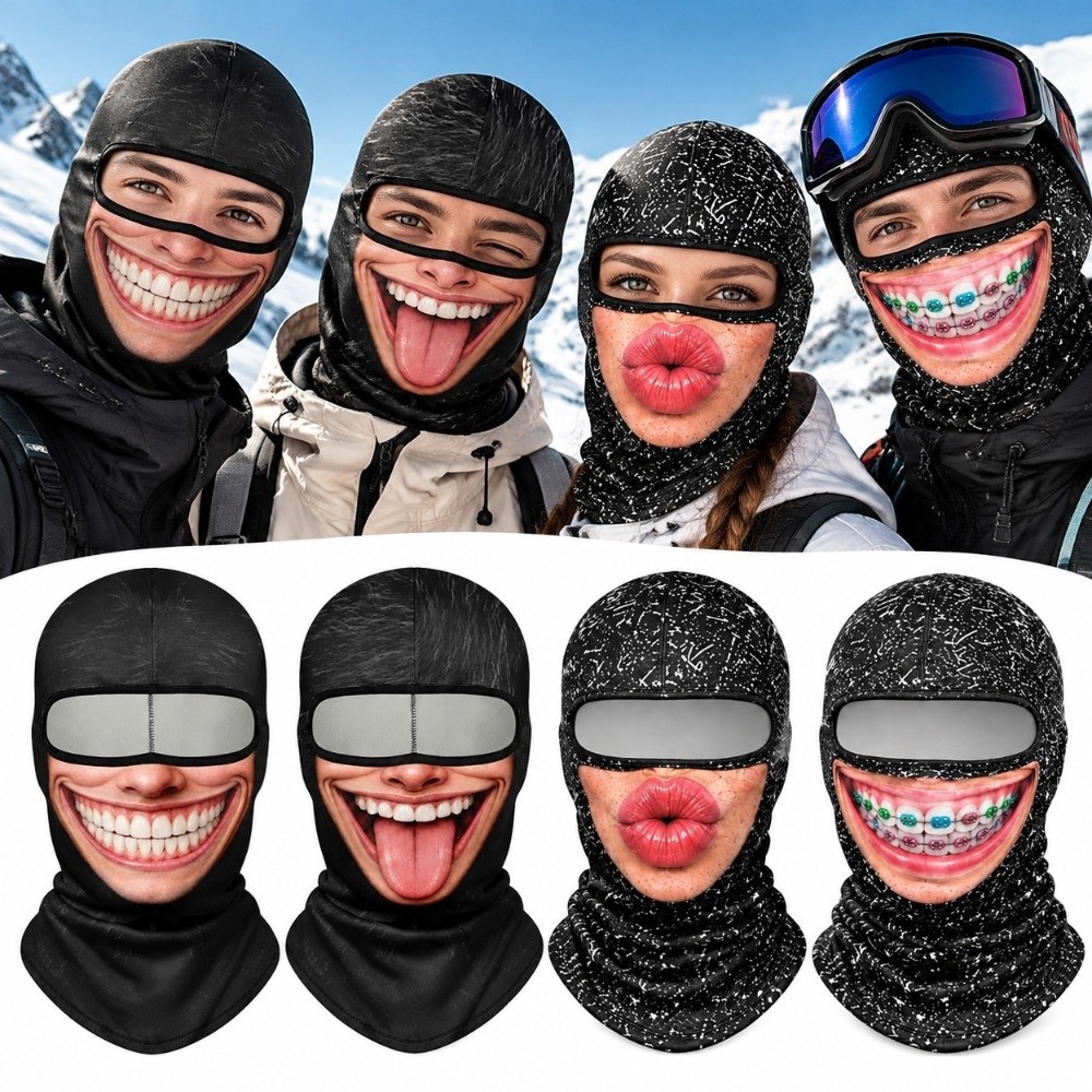 Maska na twarz w formie komini – 3D Printing Mask recenzja i cena