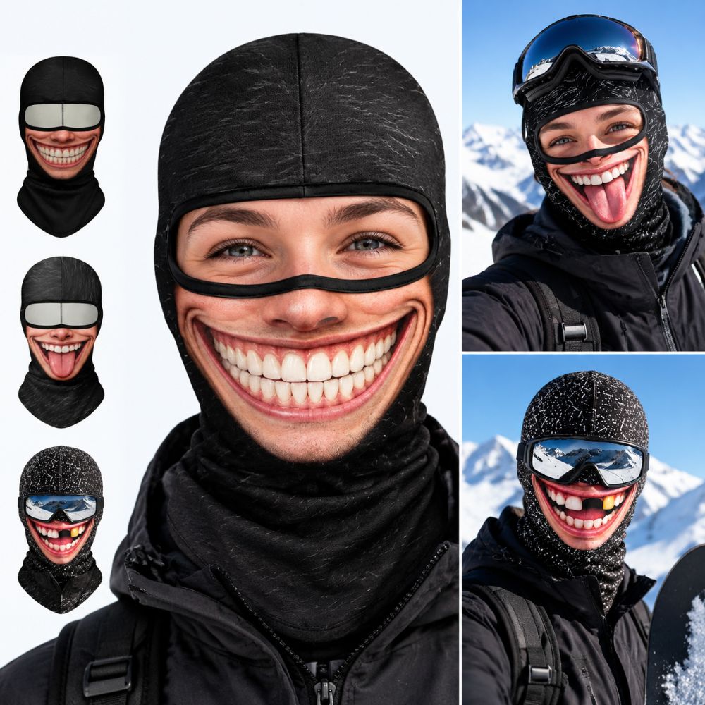 Maska na twarz w formie komini – 3D Printing Mask recenzja i cena